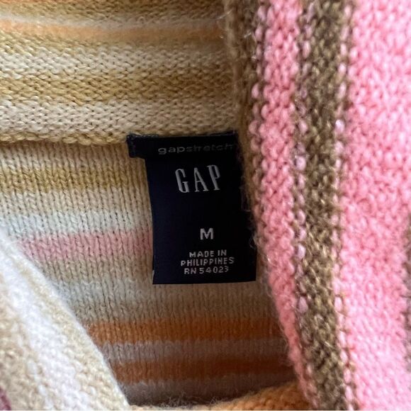 Gap Multicolor Cowl Neck Sweater S/M - Picture 5 of 5